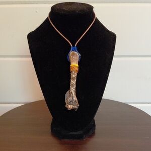 Bone Necklace With Knots